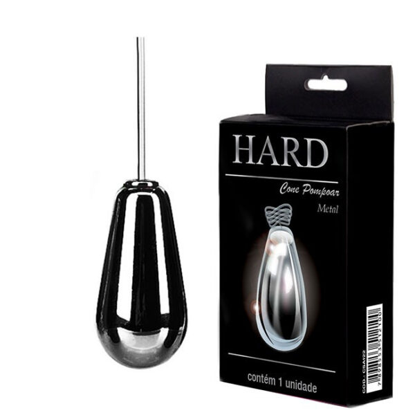 Cone Em Metal Na Cor Preto 70gr – Linha Hard