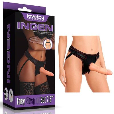 Cinta Peniana com pênis II 19x4cm Ingen 7.5 - Lovetoy