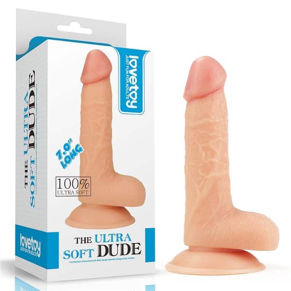 Pênis de borracha realístico dude i - lovetoy