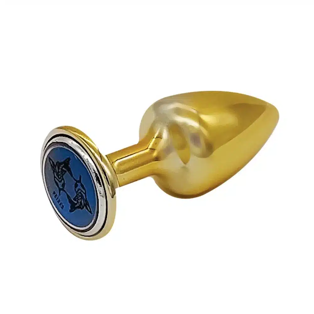 Plug anal Peixes linha signos hard – P  Imagem 6