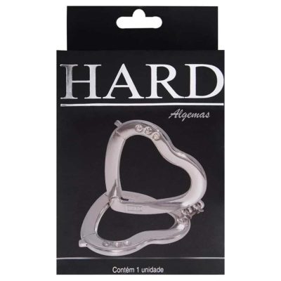 Algema de metal em formato de coração Lilás - hard 11 15132926097 ha173l 04 2