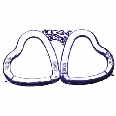 Algema de metal em formato de coração Lilás - hard 9 15132926101 ha173l 03 2