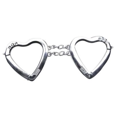 Algema de metal em formato de coração Cromado - hard 8 15133673076 ha173c 02 2