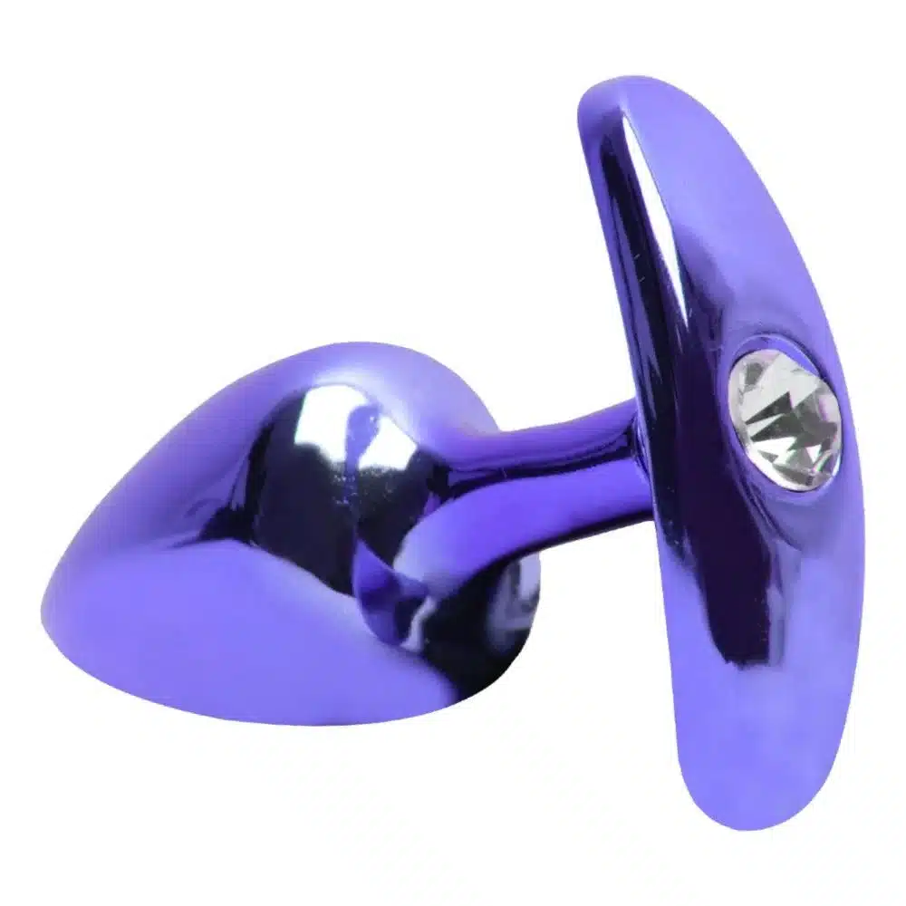 Kit Plug Anal Médio Em Metal Lilás 4x1 – Linha Hard  Imagem 2