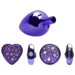 Kit Plug Anal Médio Em Metal Lilás 4x1 – Linha Hard - Imagem 5