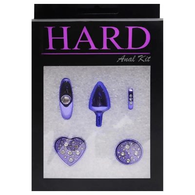 Kit Plug Anal Médio Em Metal Lilás 4x1 – Linha Hard 16 15134434158 ha132kl 08