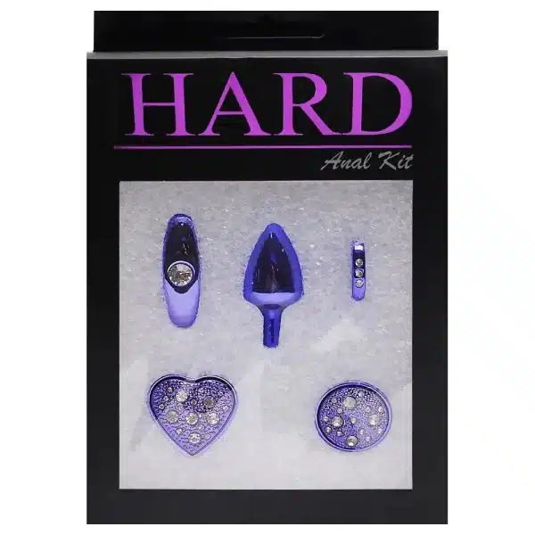 Kit Plug Anal Médio Em Metal Lilás 4x1 – Linha Hard - Imagem 8