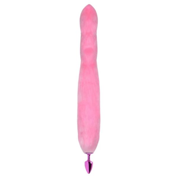 Plug Anal Com Rabo Grande Rosa - Linha Hard - Image 2