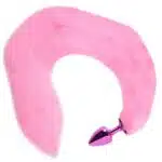 Plug Anal Com Rabo Grande Rosa - Linha Hard - Imagem 3