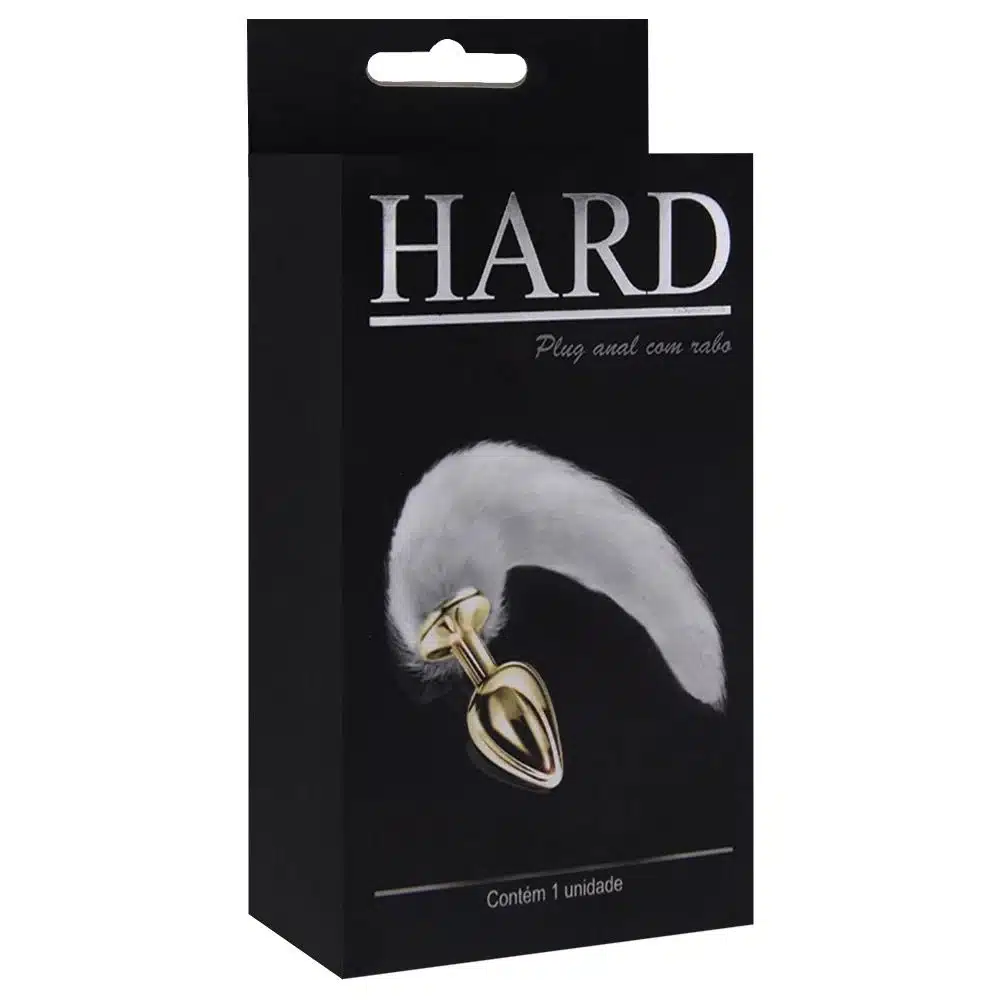 Plug Anal Com Rabo Grande Rosa  Linha Hard  Imagem 6