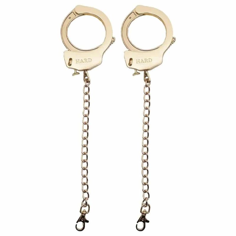 Kit algemas com plug anal Dourado cravejado com strass tamanho P hard - Imagem 5