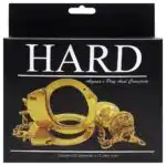 Kit algemas com plug anal Dourado cravejado com strass tamanho P hard - Imagem 7