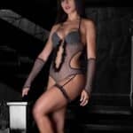 Lingerie sexy body anastasia - Garota veneno