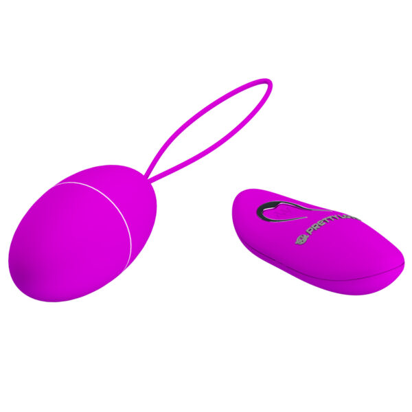 Vibrador bullet em silicone com 12 modos de vibração e controle remoto sem fio - pretty love joanne | 7,5 x 3,5 cm - Image 2