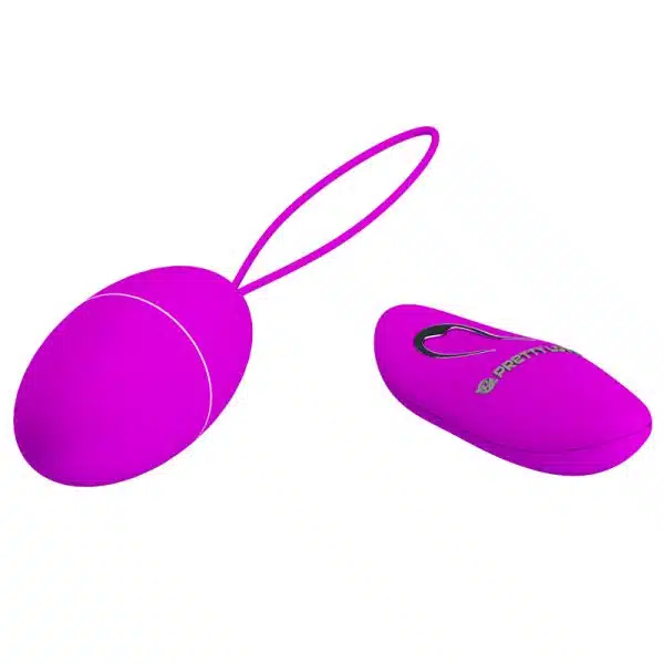 Vibrador bullet em silicone com 12 modos de vibração e controle remoto sem fio - pretty love joanne | 7,5 x 3,5 cm - Imagem 2