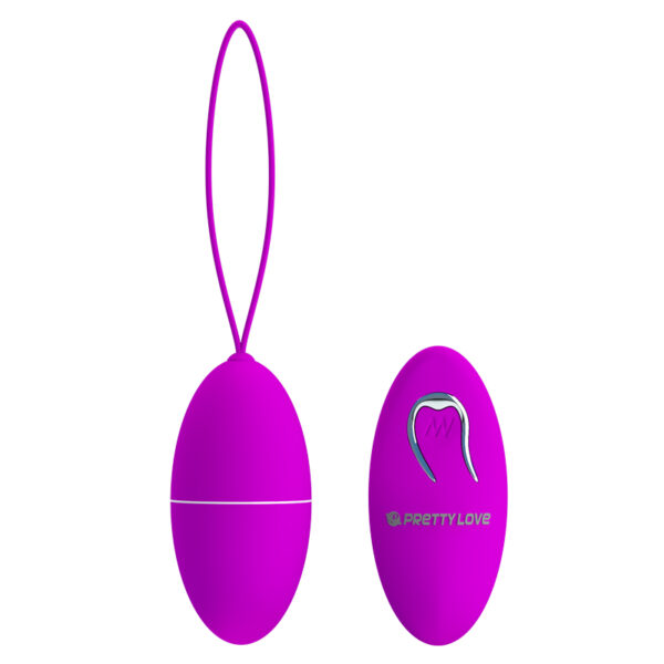 Vibrador bullet em silicone com 12 modos de vibração e controle remoto sem fio - pretty love joanne | 7,5 x 3,5 cm - Image 5