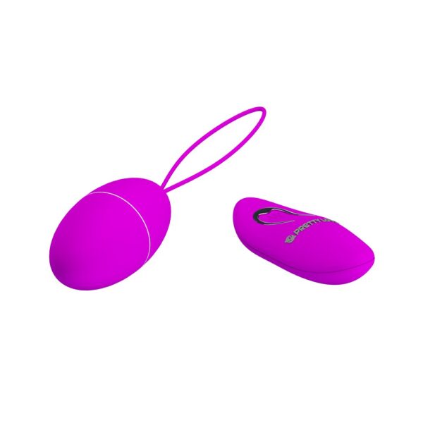 Vibrador bullet em silicone com 12 modos de vibração e controle remoto sem fio - pretty love joanne | 7,5 x 3,5 cm - Image 7