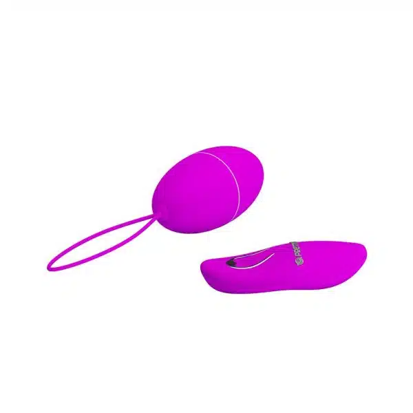 Vibrador bullet em silicone com 12 modos de vibração e controle remoto sem fio - pretty love joanne | 7,5 x 3,5 cm - Imagem 9