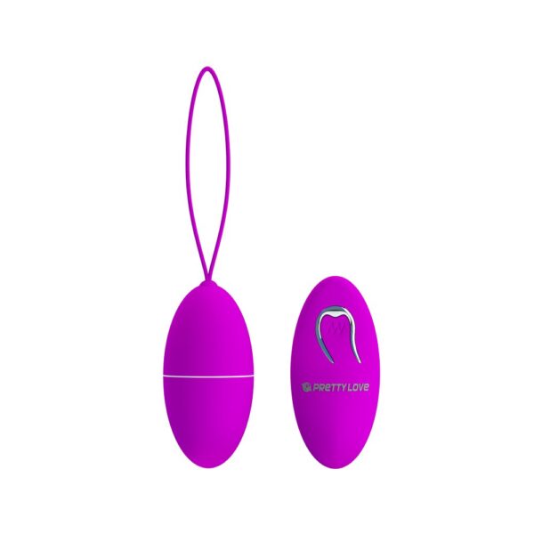 Vibrador bullet em silicone com 12 modos de vibração e controle remoto sem fio - pretty love joanne | 7,5 x 3,5 cm - Image 10