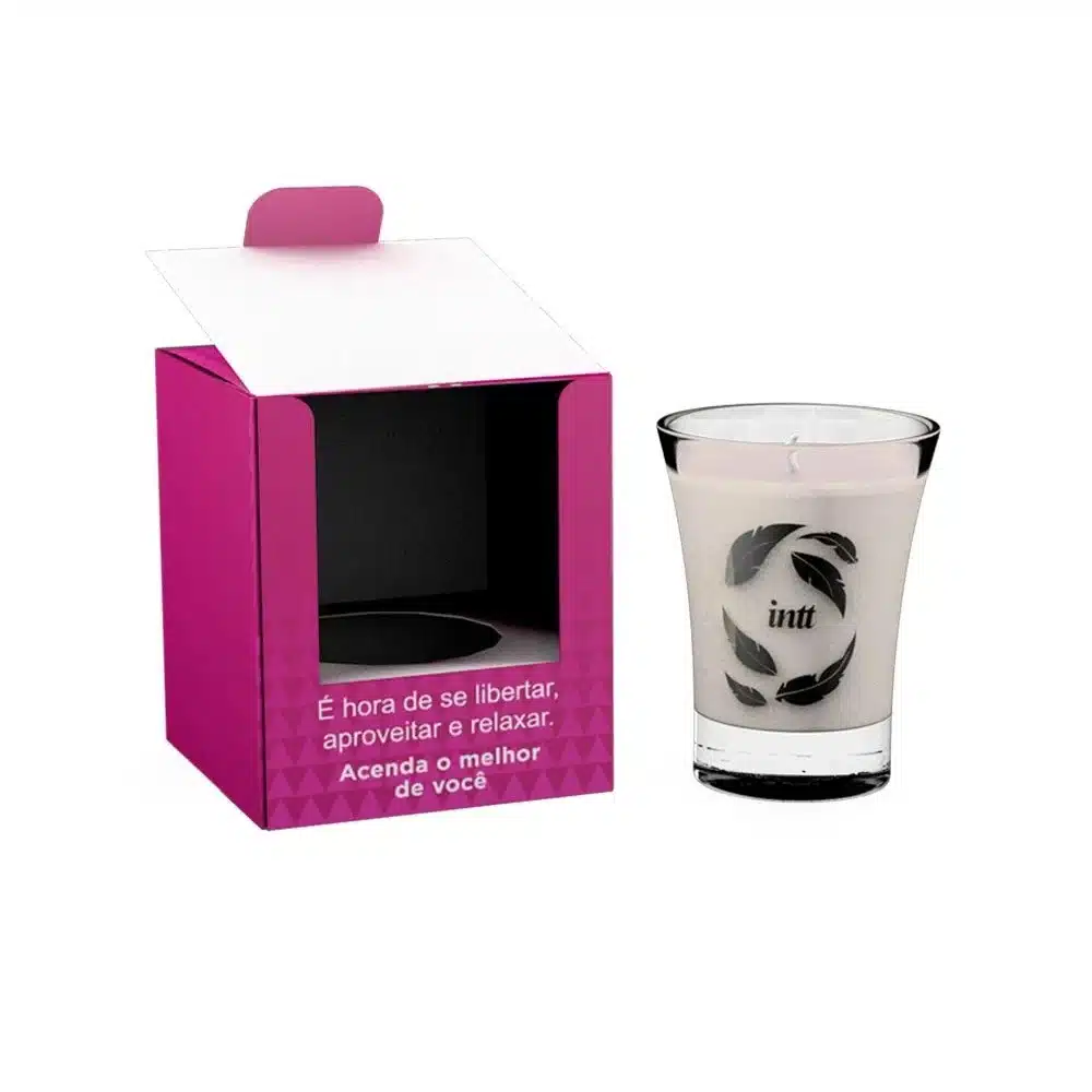 Vela para massagem allumer perfumada Ylang Ylang 40g intt  Imagem 2
