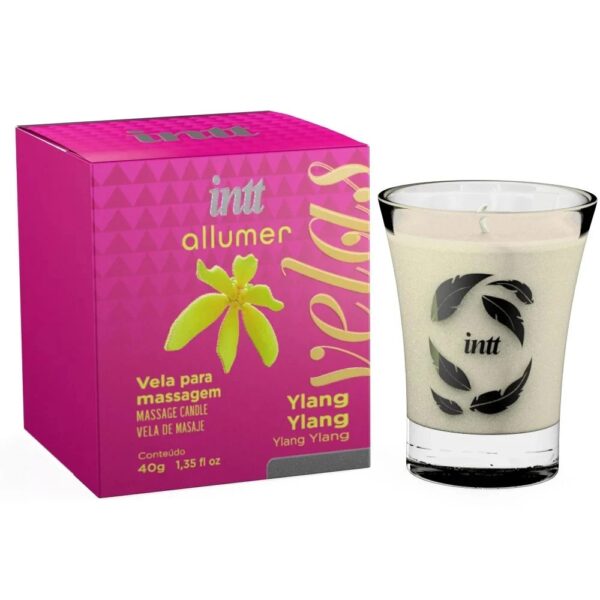 Vela para massagem allumer perfumada Ylang Ylang 40g intt