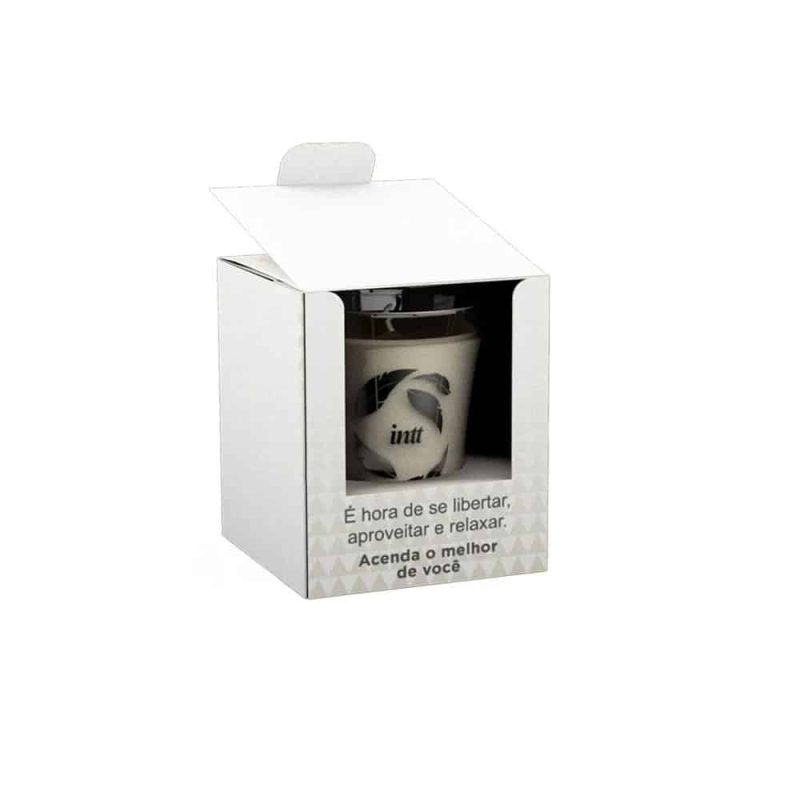 Vela para massagem allumer perfumada Baunilha 40g intt - Imagem 3