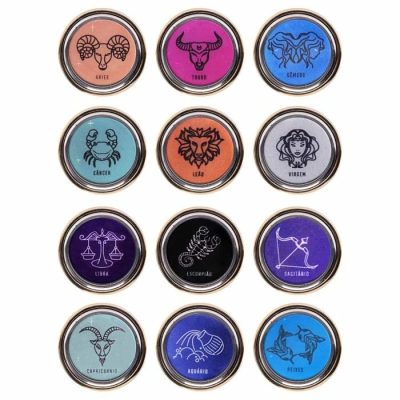 Plug M anal dourado signos em metal com pedra hard 19 15170289591 ha163d 02