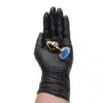 Plug Joia anal Pequeno dourado em metal com pedra - Hard signos - Imagem 5
