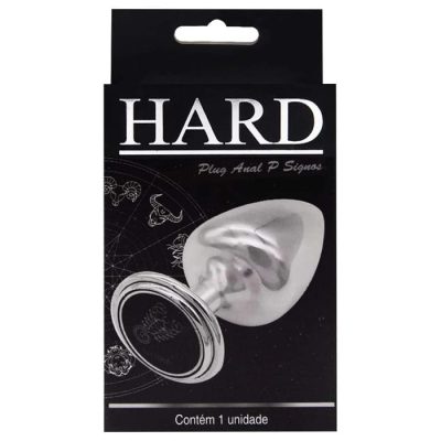 Plug Joia anal Pequeno dourado em metal com pedra - Hard signos 14 15170331514 ha162d 05