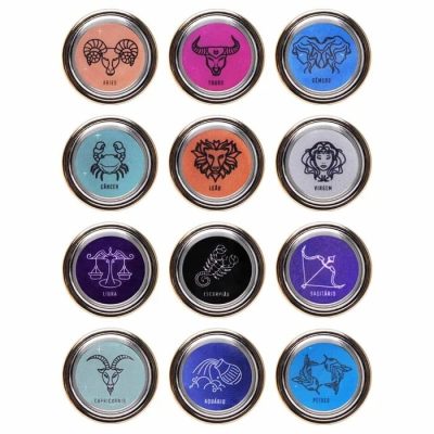 Plug Joia anal Pequeno dourado em metal com pedra - Hard signos 9 15170333564 ha162d 03