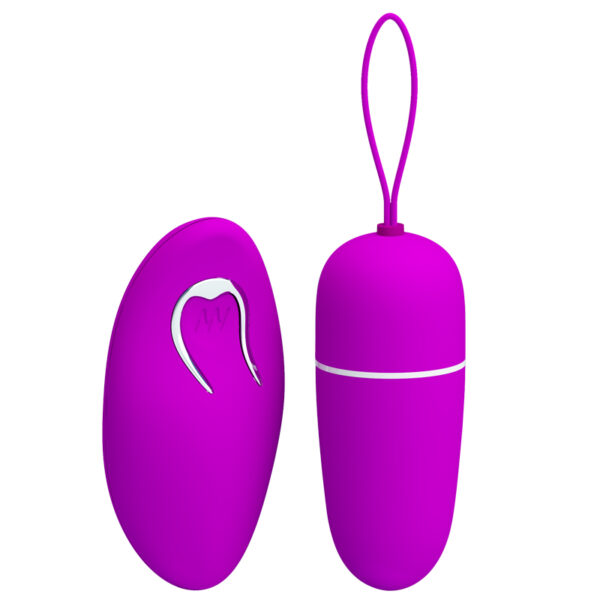 Pretty love Bradley - Vibrador bullet em soft touch com 12 funções de vibração e controle remoto - 6 x 2,5 cm - Image 2