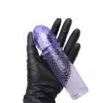 Capa Peniana Expansora Texturizada com Nódulos Massageadores Lilás 14cm – La Pimienta - Imagem 3