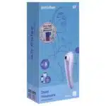 Sugador 2 em 1 recarregável com 11 intensidades de sucção e vibração - satisfyer dual pleasure - Imagem 8