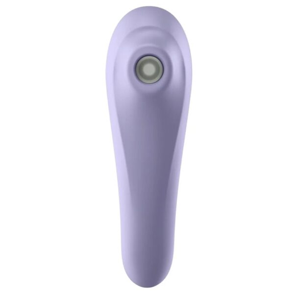 Sugador 2 em 1 recarregável com 11 intensidades de sucção e vibração - satisfyer dual pleasure - Image 3