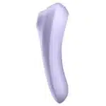 Sugador 2 em 1 recarregável com 11 intensidades de sucção e vibração - satisfyer dual pleasure - Imagem 5
