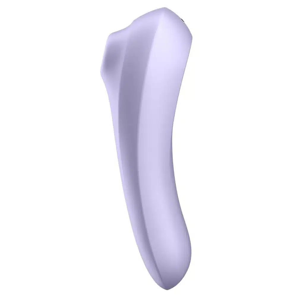 Sugador 2 em 1 recarregável com 11 intensidades de sucção e vibração  satisfyer dual pleasure  Imagem 5