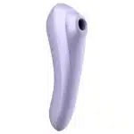 Sugador 2 em 1 recarregável com 11 intensidades de sucção e vibração - satisfyer dual pleasure - Imagem 2