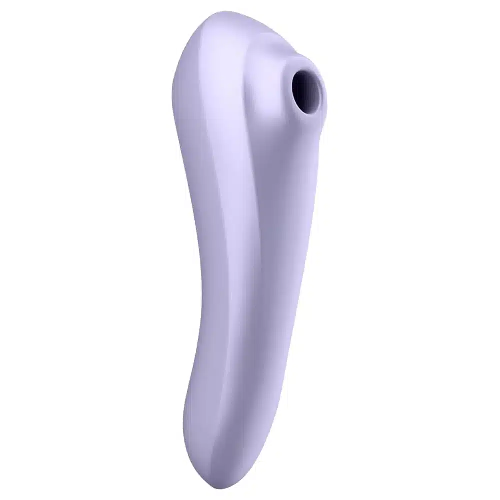 Sugador 2 em 1 recarregável com 11 intensidades de sucção e vibração  satisfyer dual pleasure  Imagem 2