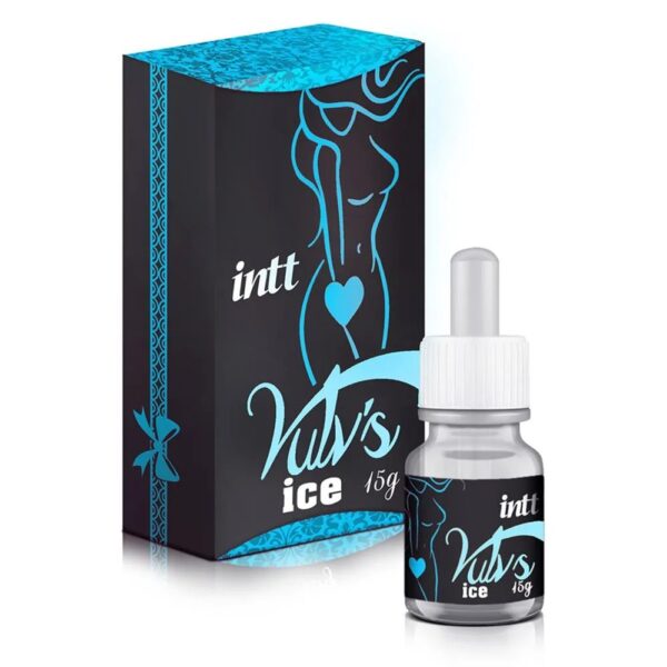 Intt vulvs ice - Excitante feminino 4 em 1 (lubrifica, excita, esfria e estimula) - 15 g