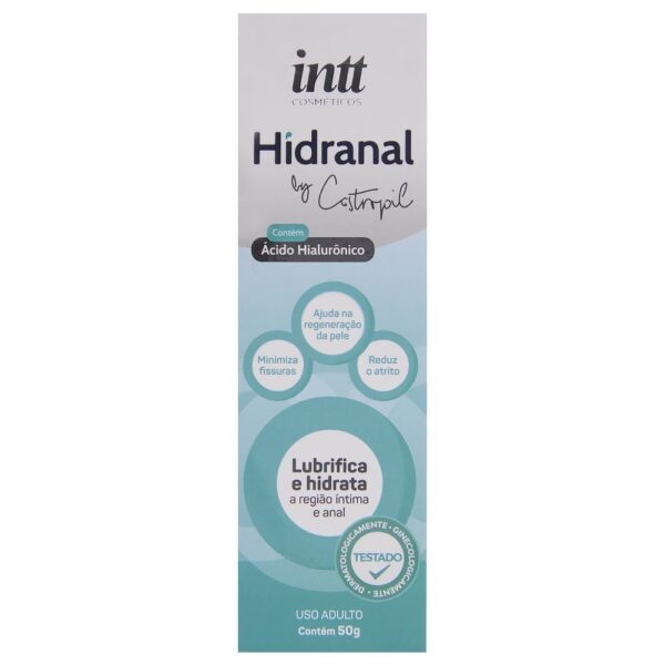 Intt hidranal by castropil - hidratante e lubrificante para região íntima e anal a base de ácido hialurônico - 50g - Image 4