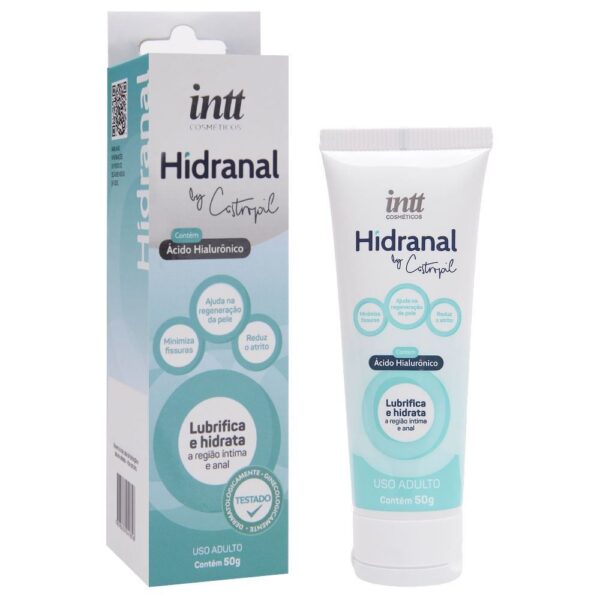 Intt hidranal by castropil - hidratante e lubrificante para região íntima e anal a base de ácido hialurônico - 50g