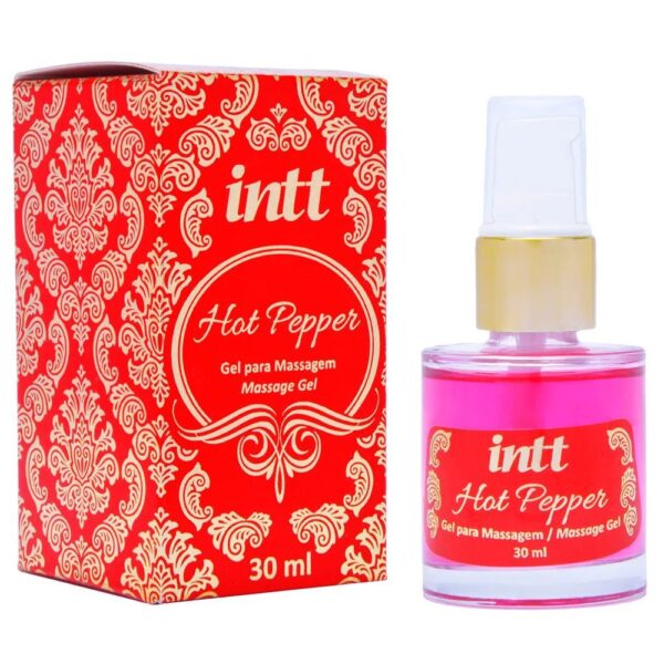 Intt hot pepper - Gel excitante unissex que esquenta à base de pimenta