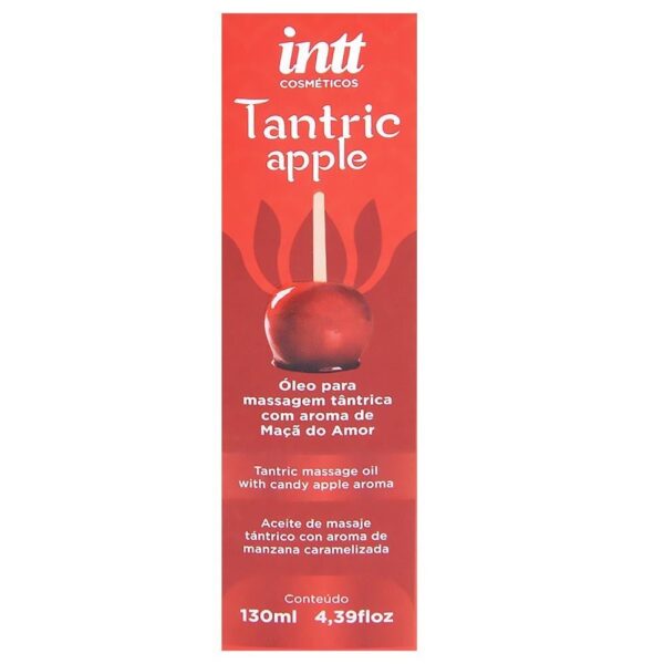 Intt tantric apple - Óleo para massagem tântrica com aroma de maçã do amor 130ml - Image 4