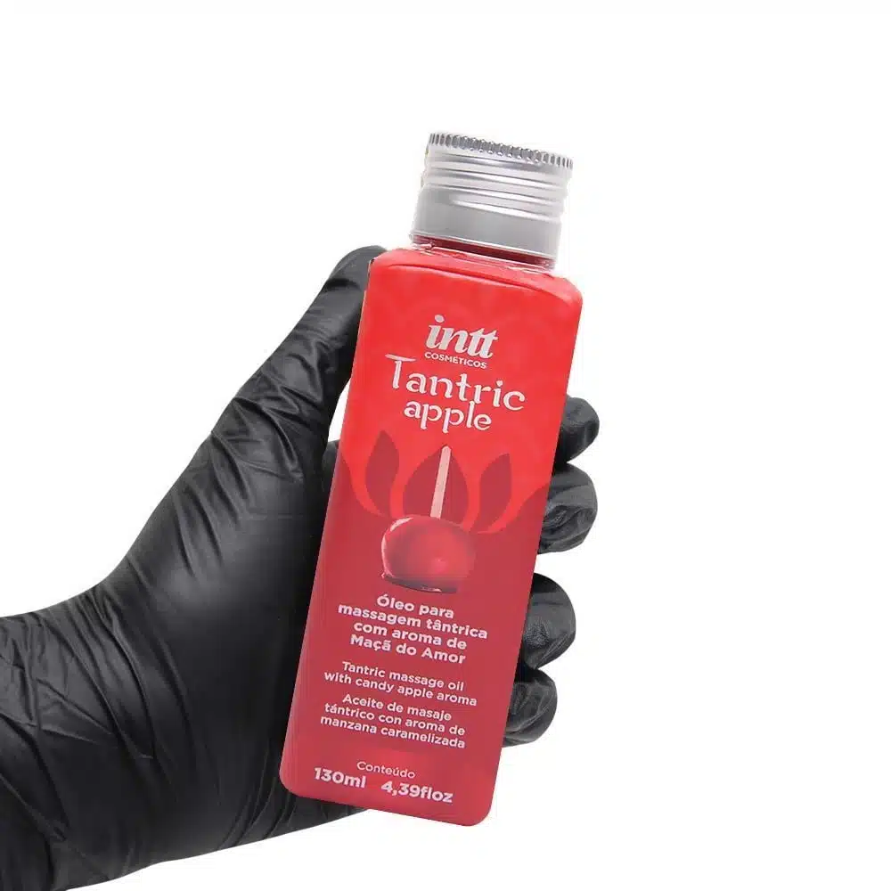 Tantric Apple  Óleo para massagem tântrica 130ml intt  Imagem 3