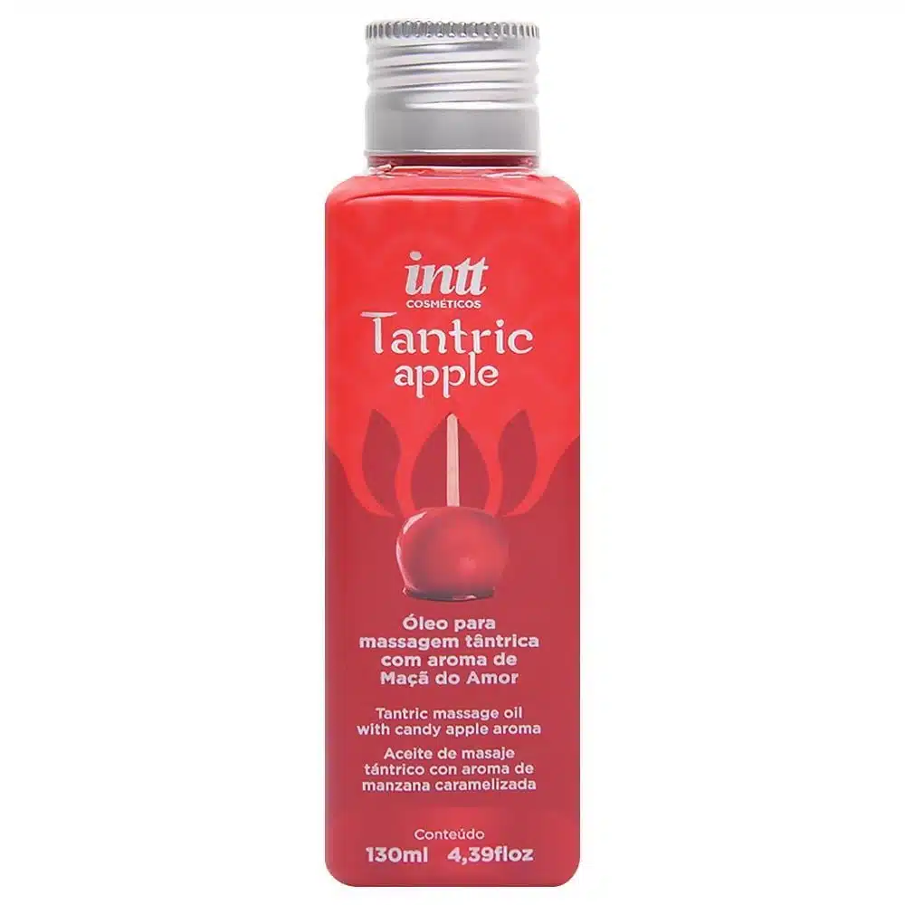 Tantric Apple  Óleo para massagem tântrica 130ml intt  Imagem 2