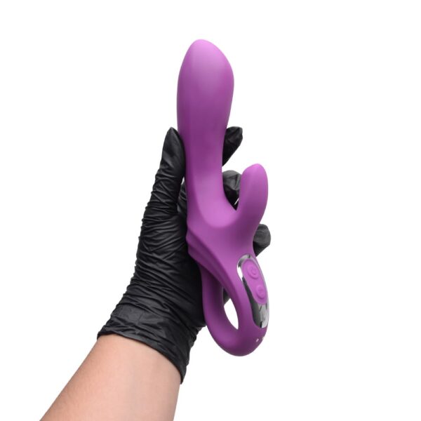 S-hande Daggers Vibrador de Ponto G e Clitóris com 9 Modos de Vibração - Roxo - Image 2