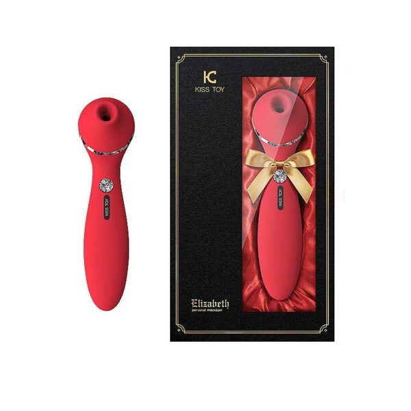 Vibrador Estimulador de Clitóris com pulsação Elizabeth - Kisstoy - Image 5