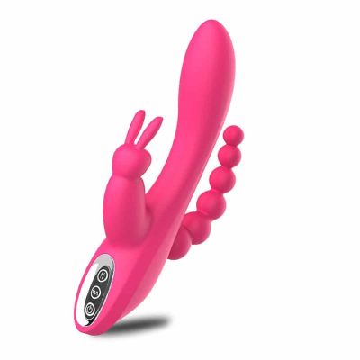 Oley vibrador ponto g e clitóris com tripla estimulação 19 15175126145 7398 02 1