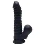 Pênis Realístico preto com 20x4cm Delon A - Imagem 6