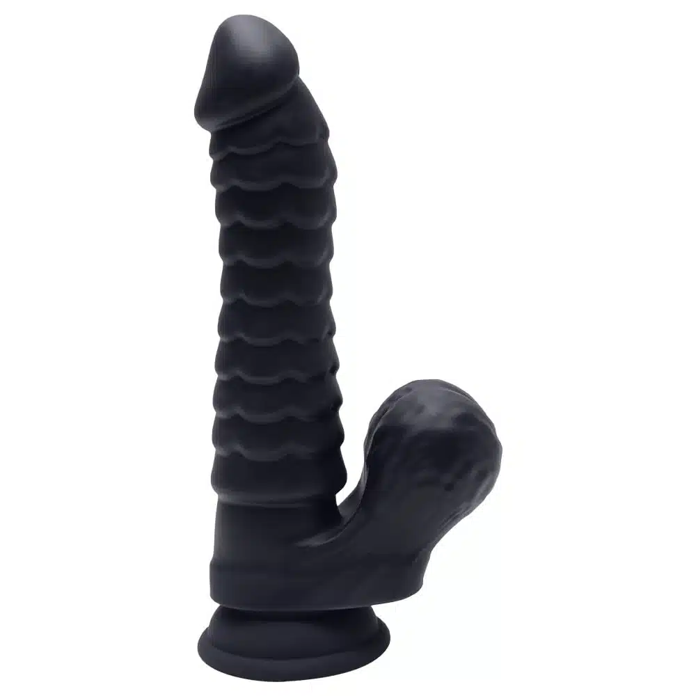 Pênis Realístico preto com 20x4cm Delon A  Imagem 6